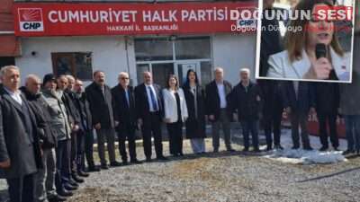 CHP Hakkari İl Başkanı Suzan Çakırbeyli, parti genel merkezinin açıklamaları