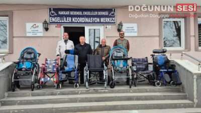 Hakkari’de engelli bireylerin yaşamını kolaylaştırmaya yönelik önemli bir destek daha