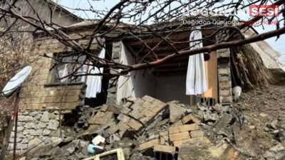 Hakkari merkez Medrese Mahallesi’nde etkili olan sağanak yağış sonrası Süleyman