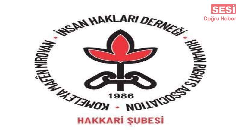 İnsan Hakları Derneği Hakkari Şubesi, kentte son dönemde yaşanan ulaşım