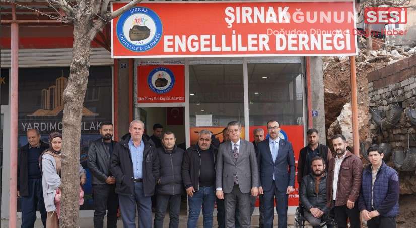 Şırnak Engelliler Derneği Başkanı Tayyip Uğur, Kurban Bayramı öncesinde hayırsever