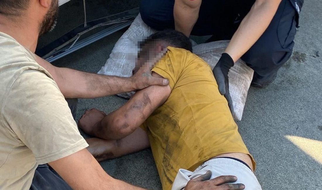 Sakarya’nın Hendek ilçesinde bulunan bir akaryakıt istasyonunda meydana gelen iş