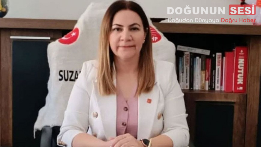 CHP Hakkari İl Başkanı Suzan Çakırbeyli, Hakkari Üniversitesi’nin mezuniyet törenine