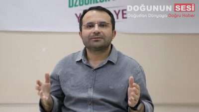 DEM Parti Eşbaşkan Yardımcısı Tayip Temel, barış ve çözüm sürecine