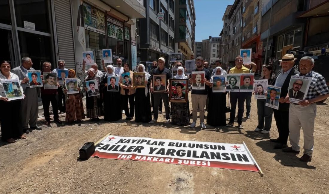 İnsan Hakları Derneği (İHD) Hakkari Şubesi, “Kayıplar Bulunsun, Failler Yargılansın”
