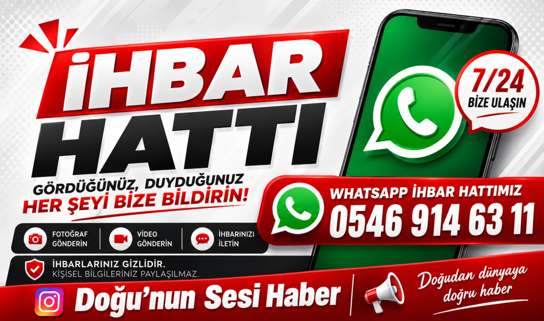 Doğunun Sesi Haber, kentte ve bölgede yaşanan gelişmeleri en hızlı