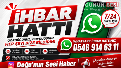 Doğunun Sesi Haber, kentte ve bölgede yaşanan gelişmeleri en hızlı