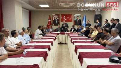 Hakkâri’de dikkat çeken bir buluşma gerçekleşti. Koop-İş Sendikası Van Şube