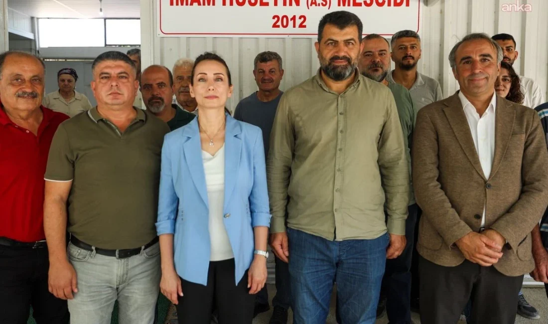 Tülay Hatimoğulları Hatay’da Alevi kanaat önderleriyle görüştü DEM Parti Eş Genel Başkanı Tülay Hatimoğulları, Hatay'da Alevi inanç