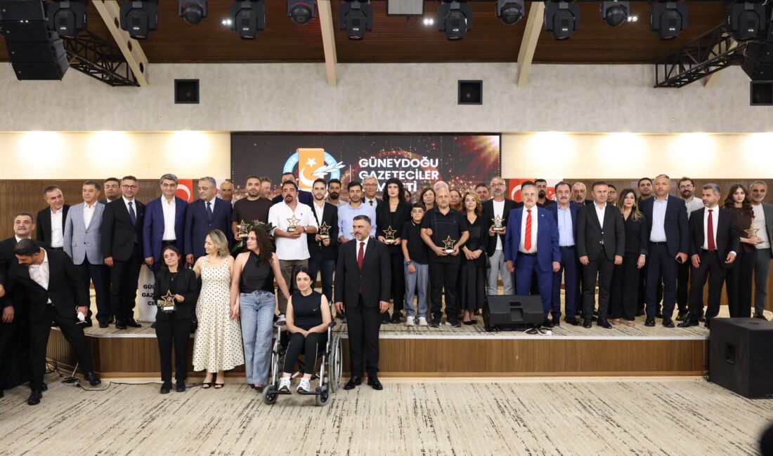 Güneydoğu Gazeteciler Cemiyeti (GGC) tarafından düzenlenen 40. Geleneksel Yılın Başarılı