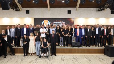 Güneydoğu Gazeteciler Cemiyeti (GGC) tarafından düzenlenen 40. Geleneksel Yılın Başarılı