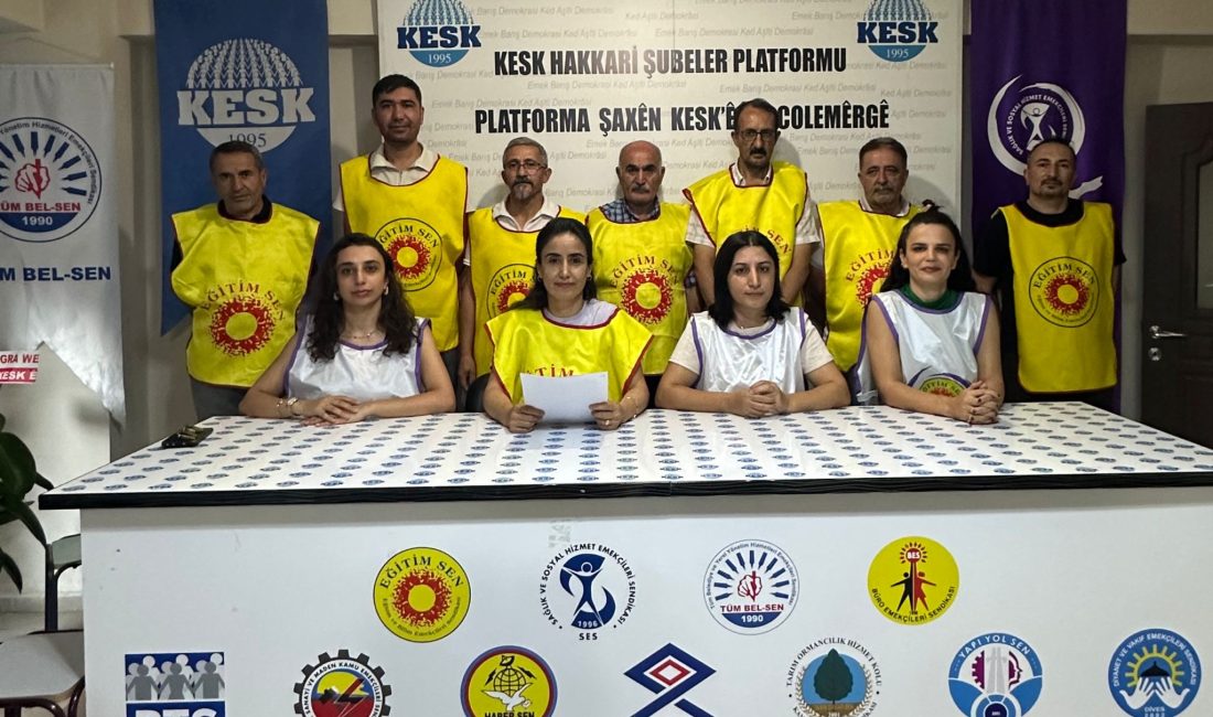 Eğitim Sen Hakkâri Şubesi, 2026-2027 eğitim öğretim yılı öncesinde kentteki