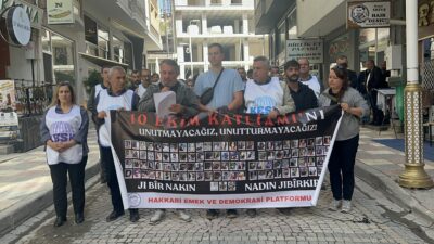 Hakkâri Emek ve Demokrasi Platformu, 10 Ekim 2015 tarihinde Ankara