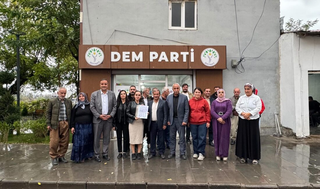 Hakkâri’nin Çukurca ilçesinde, DEM Parti’nin 2. Olağan İlçe Kongresi’nde seçilen